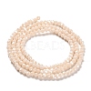Electroplate Opaque Glass Beads Strands EGLA-A035-P3mm-A05-2