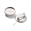 Non-Tarnish 304 Stainless Steel Brooch Base Settings FIND-D035-04A-P-2