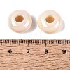 Opaque Acrylic European Beads OACR-E033-19M-3