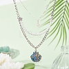 2 Sets Alloy Pendants PALLOY-DC0001-15-4