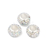 Alloy Rhinestone Clay Pave Beads ALRI-D300-03S-07-1
