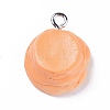 Bread Theme Resin Pendants RESI-K009-13P-11