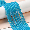 Imitate Austrian Crystal Frosted Glass Beads Strands LS-EGLA-A039-T6mm-MD19-4
