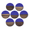 Resin & Wood Pendants X-RESI-S358-02B-20-1