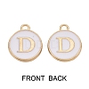 Golden Plated Alloy Charms ENAM-SZ0001-25A-D-2