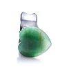 Green Aventurine Heart Car Air Vent Clips PW-WG4EB13-04-1