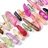Natural Quartz Crystal Beads Strands G-F800-C15-1