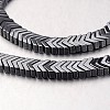 Non-magnetic Synthetic Hematite Bead Strands G-F300-19-09-1