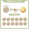 200Pcs Sew on Rhinestone RGLA-GA0001-15-2