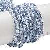 Crackle Glass Beads Strands GLAA-U001-4mm-14-1