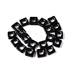 Dyed & Heated Natural Black Agate Beads Strands G-N342-102C-3