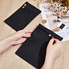2Pcs 2 Styles Rectangle Canvas Cloth Zipper Pocket Storage Bags ABAG-NB0002-33A-3