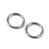 Tarnish Resistant 304 Stainless Steel Open Jump Rings STAS-Q186-02-8x1mm-3