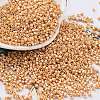 Baking Paint Glass Seed Beads SEED-S042-15B-26-1