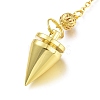 Brass Cone Dowsing Pendulums KK-K239-02G-2