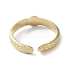 304 Stainless Steel Open Cuff Ring Findings X-STAS-P334-06G-3