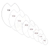 1 Set Transparent Acrylic Molds DIY-UN0006-31-1