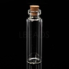 Glass Jar Glass Bottle for Bead Containers CON-E008-60x16mm-2