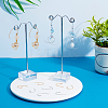 32Pcs 2 Colors Brass Earring Hooks FIND-AR0001-58-6
