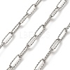 304 Stainless Steel Paperclip Chains CHS-A016-09P-A-1