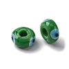 Handmade Evil Eye Lampwork Beads LAMP-F021-01-08-2
