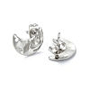 Non-Tarnish 304 Stainless Steel Stud Earring Findings STAS-L024-003P-10-2