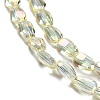 Electroplate Glass Beads Strands EGLA-P064-01B-FR01-3
