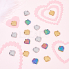24Pcs 3 Colors 304 Stainless Steel Pendants STAS-DC0010-66-5