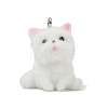 Animal Theme Flocky Opaque Resin Pendants RESI-H042-01P-05-1