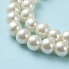Glass Pearl Beads Strands HY-8D-B02-4