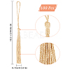 100Pcs Polyester Tassel Big Pendant Decorations FIND-SC0003-36C-2