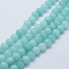 Natural & Dyed Jade Bead Strands X-G-P370-02-6mm-1
