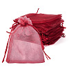 50Pcs Organza Bags Jewellery Storage Pouches Wedding Favour Party Mesh Drawstring Gift OP-TA0001-16D-1