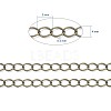 Brass Twisted Chains CHC-Q001-5x4mm-AB-6
