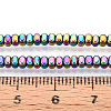 Electroplated Synthetic Non-magnetic Hematite Beads Strands G-T139-61F-4