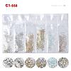 Glass Rhinestone Flat Back Cabochons MRMJ-T009-034C-SS3-2