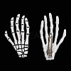 Halloween Skeleton Hands Bone Hair Clips PHAR-H063-A03-2