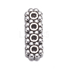 4-Hole Tibetan Style Alloy Spacer Bars A1110Y-NF-1