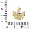 Brass Micro Pave Cubic Zirconia Pendants KK-P293-25A-G-3
