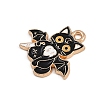 Halloween Alloy Enamel Pendants FIND-I052-01KCG-10-2