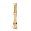 Golden Tone Brass Wax Seal Stamp Head with Bamboo Stick Shaped Handle LS-STAM-K001-05G-Z-3