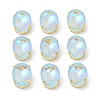Mocha(MK) Oval Sew on Rhinestone RGLA-F080-01B-04-1