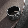 Vintage Totem 304 Stainless Steel Wide Finger Rings for Men FS-WG9BFEA-07-2