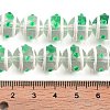 Glass with Enamel Beads Strands GLAA-M047-01H-4