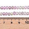 Transparent Glass Beads Strands X-GLAA-T023-4mm-A16-2