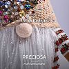 Preciosa&reg Crystal Hotfix Flatback Stones Y-PRC-HSS6-90300-200-4