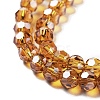 Electroplate Transparent Glass Beads Strands LS-EGLA-A035-T4mm-A04-3