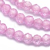 Cubic Zirconia Beads Strands G-G792-47-05A-3