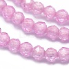 Cubic Zirconia Beads Strands G-G792-47-05A-3