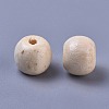 Dyed Natural Wood Beads WOOD-Q006-10mm-04-LF-1